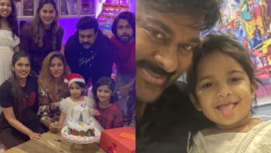 A gift from Santa: Chiranjeevi celebrates granddaughter's b'day on Christmas