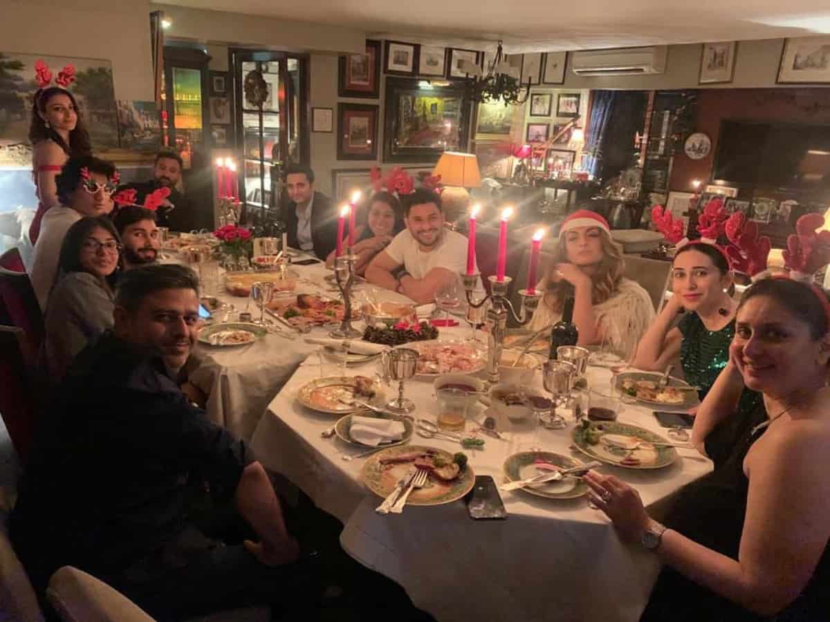 In pics & videos: Christmas eve at Pataudi residence