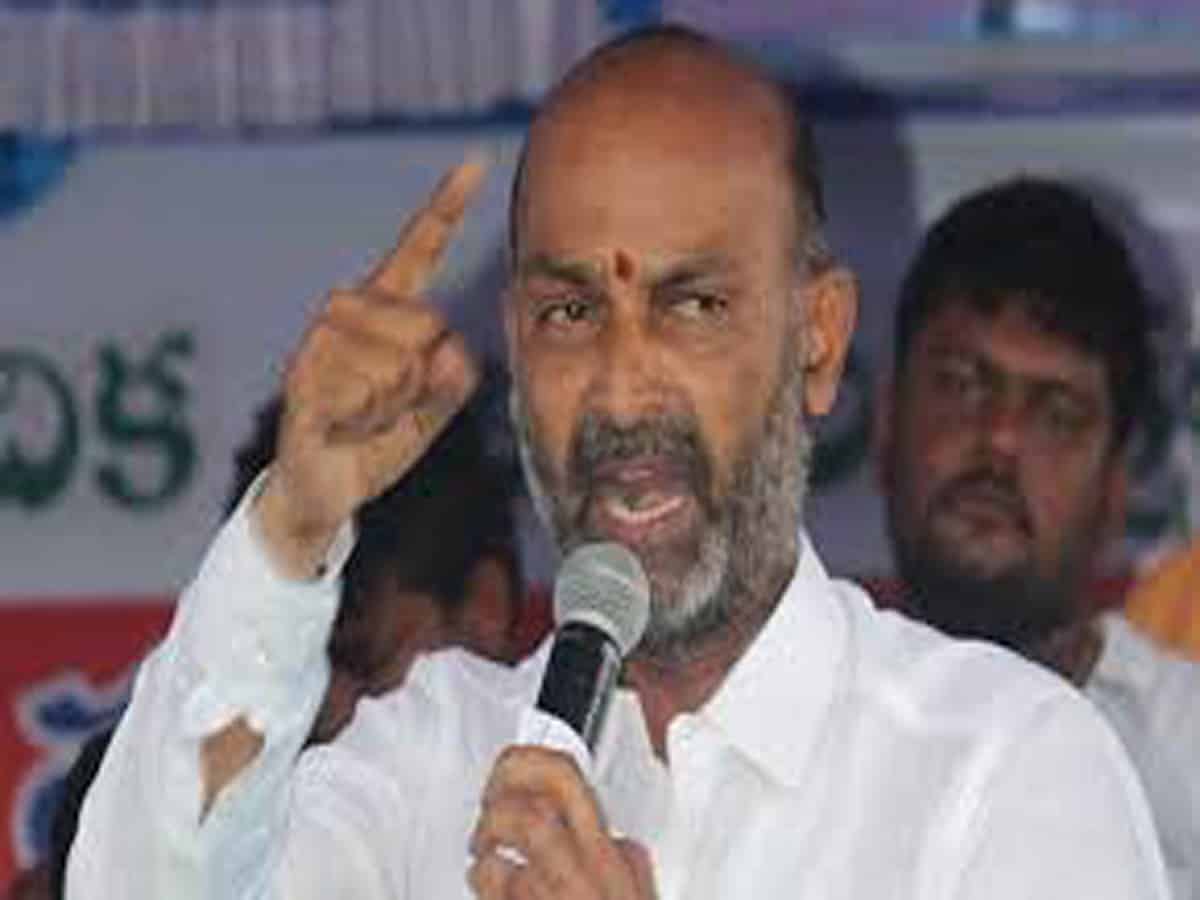 Is liquor scam money being spent on Telangana's welfare?: Bandi Sanjay