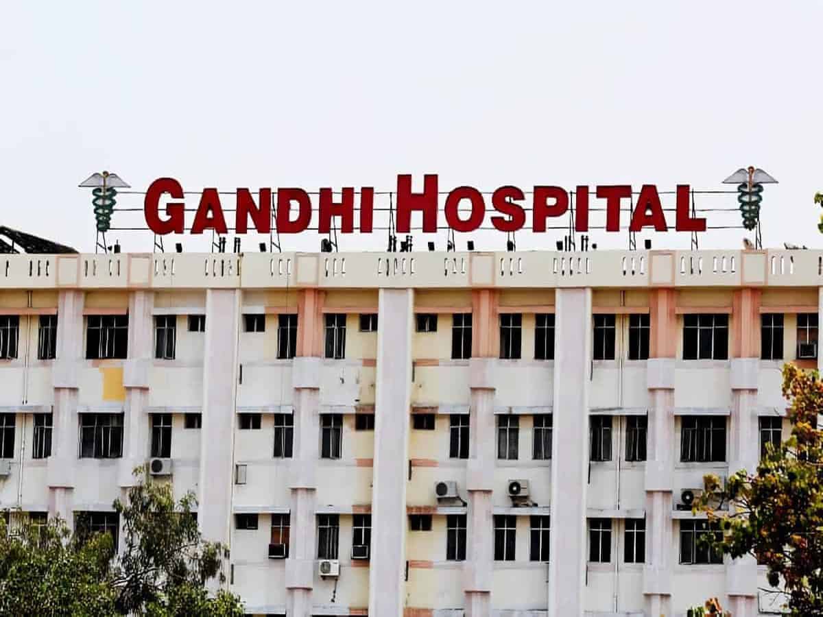 Gandhi Hospital's waste management system is a cause of concern