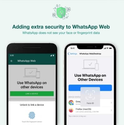WhatsApp adds additional security layer to link account to PCs