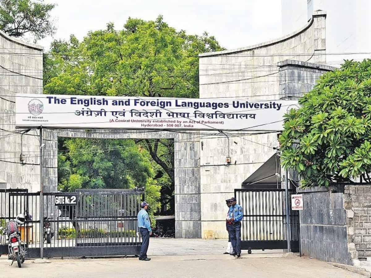 Hyderabad police drops case against EFLU vice chancellor