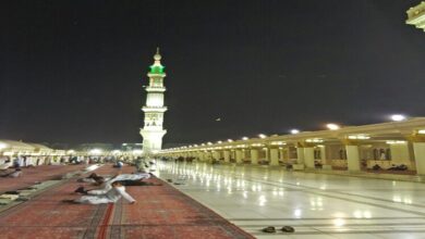 Roof of Masjid-e-Nabvi opened for worshipers after 10 months