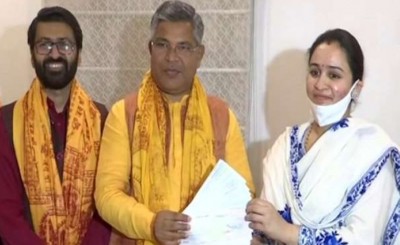 Aparna Yadav donates Rs 11 lakh for Ram temple construction