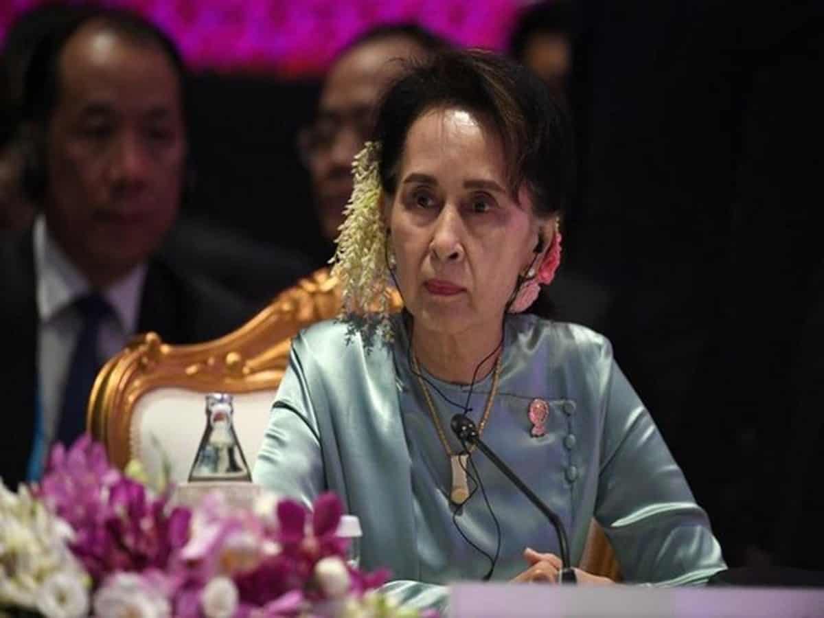 Myanmar election chief considers dissolving Suu Kyi's NLD