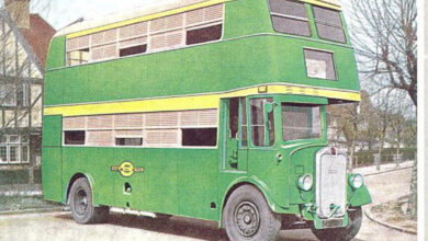 Double-decker bus in Hyderabad