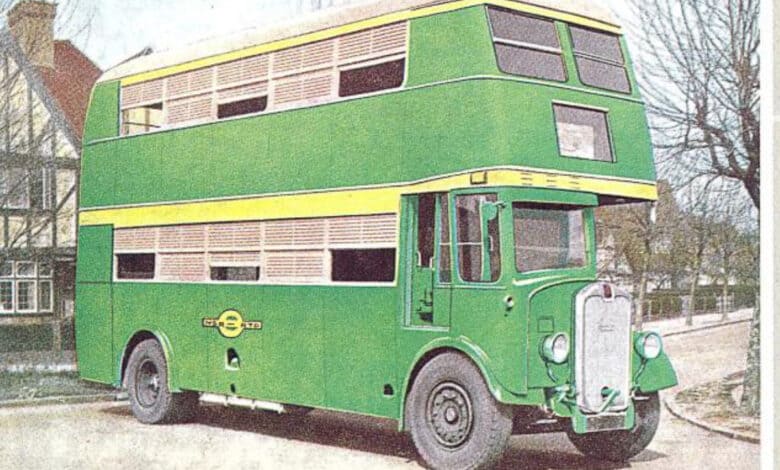 Double-decker bus in Hyderabad