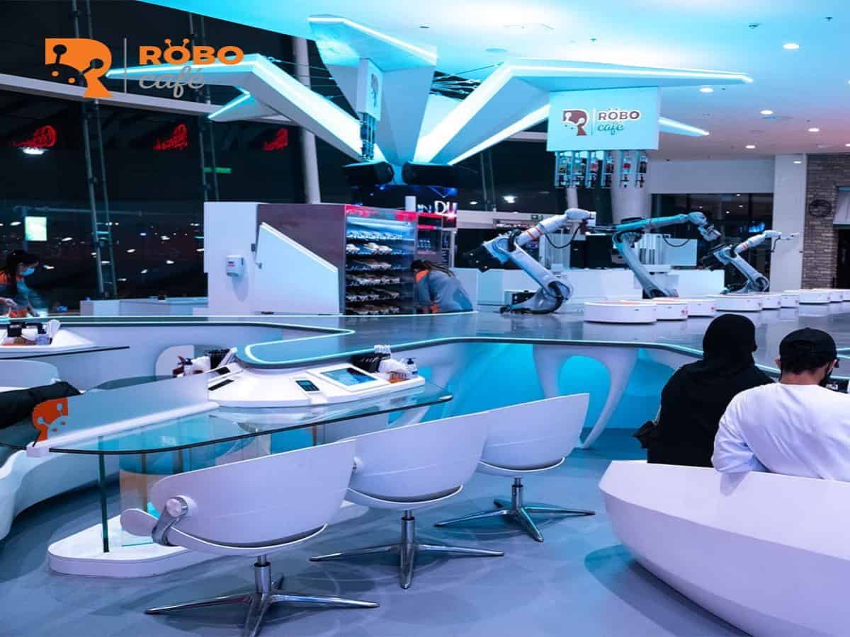 Future has arrived Dubai’s ‘Robo Café’ is run by robot chefs and waiters