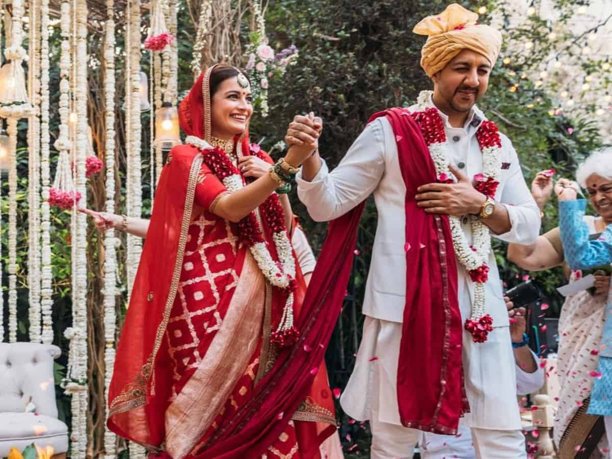 Dia Mirza marries Vaibhav Rekhi, pictures videos from her private ceremony