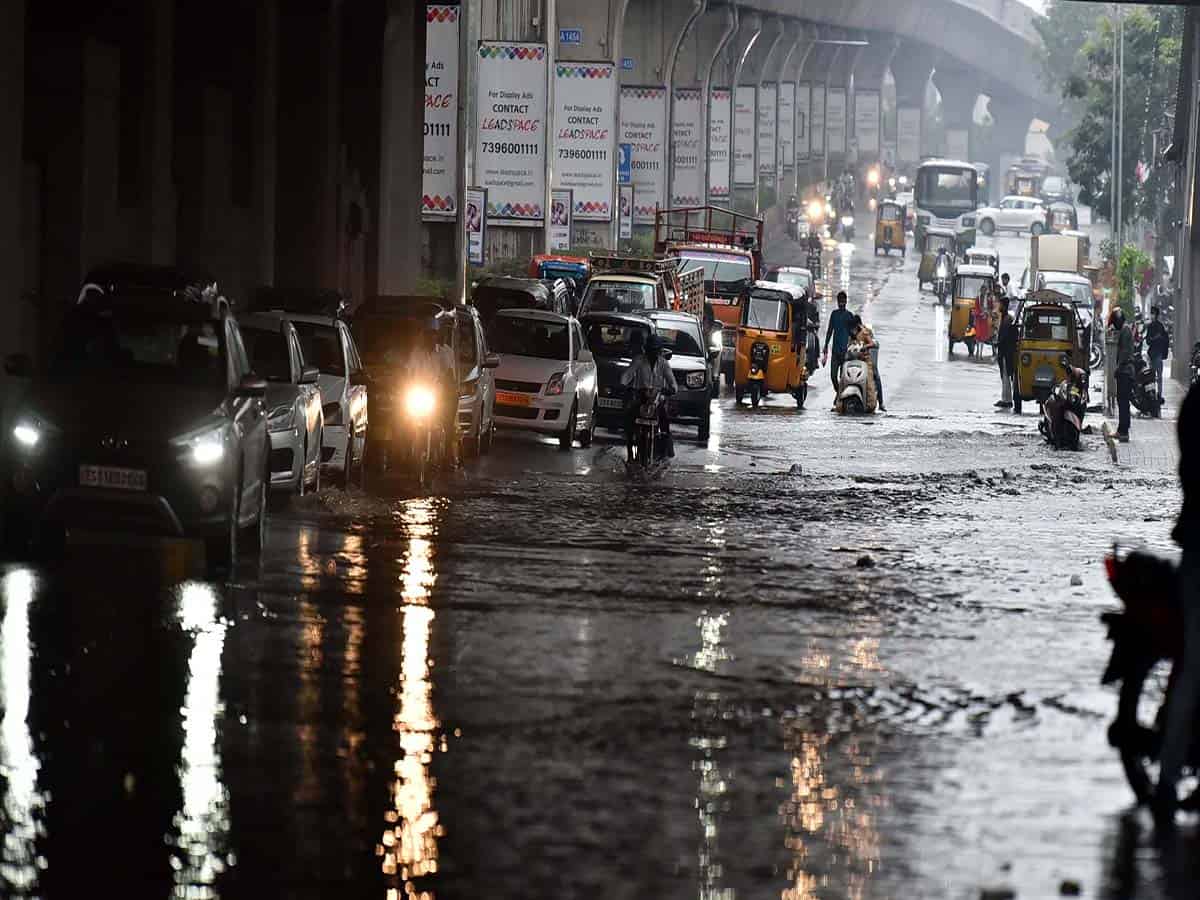 Rain in hyderabad