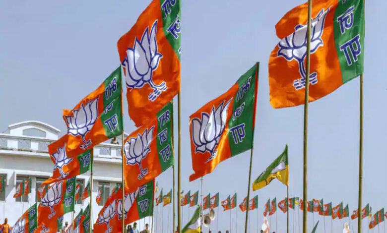 BJP readies for win in Rajasthan, MP, Chhattisgarh; Cong poised to bag Telangana