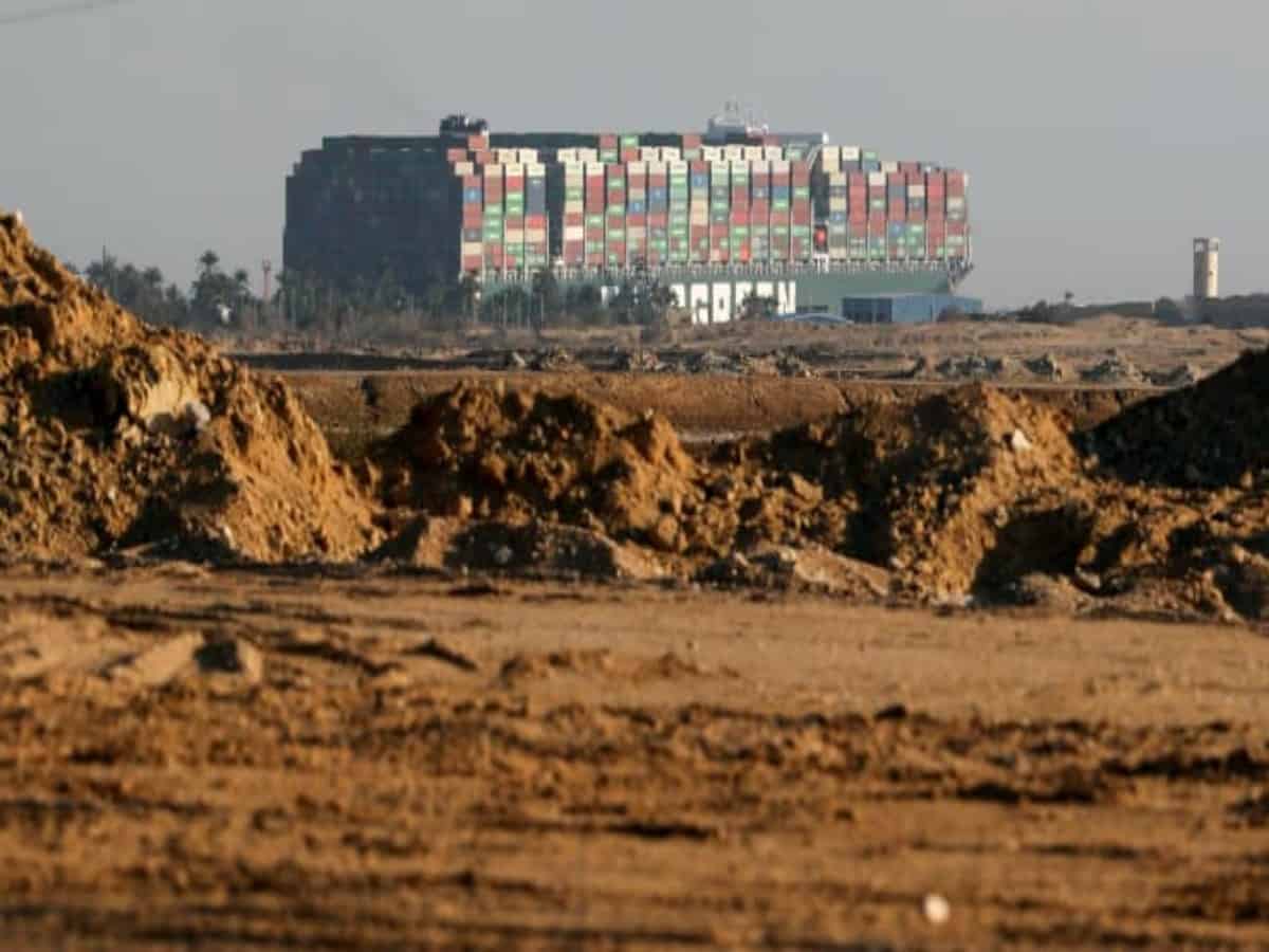 Global trade of $6-10 billion affected per day in Suez Canal blockade