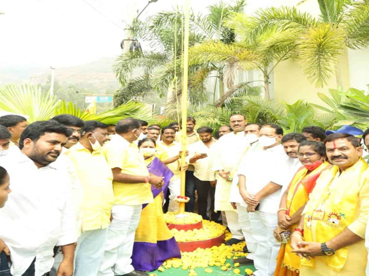 TDP leaders commemorate party's 40th anniversary