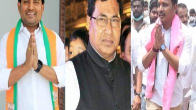 Nagarjunasagar assembly by-poll: TRS, BJP, Congress candidates file nomination