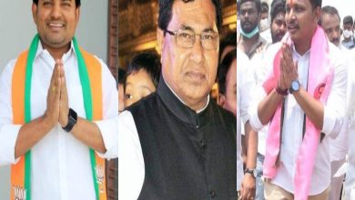 Nagarjunasagar assembly by-poll: TRS, BJP, Congress candidates file nomination
