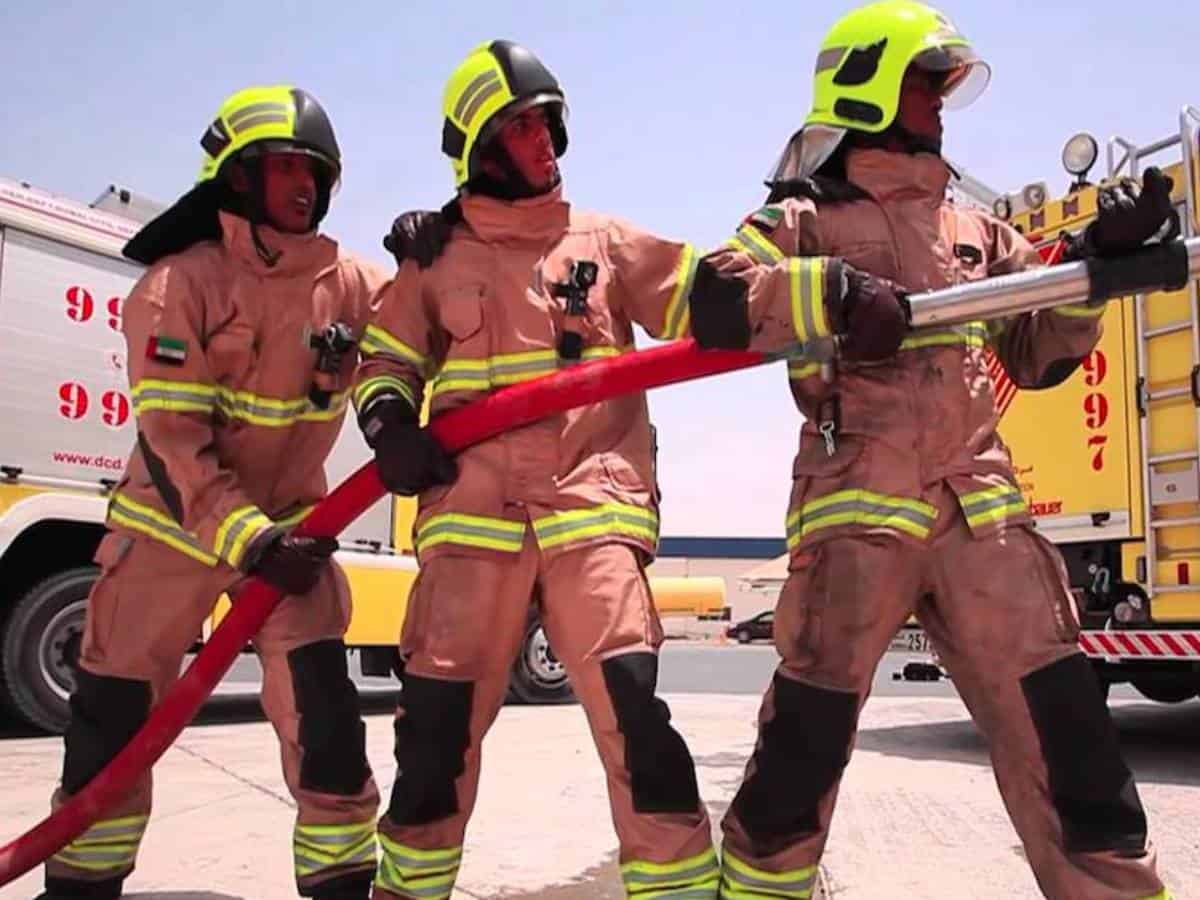 UAE firefighters among highest paid in the world