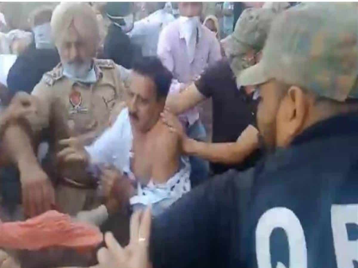 Farmers thrash BJP legislator in Punjab
