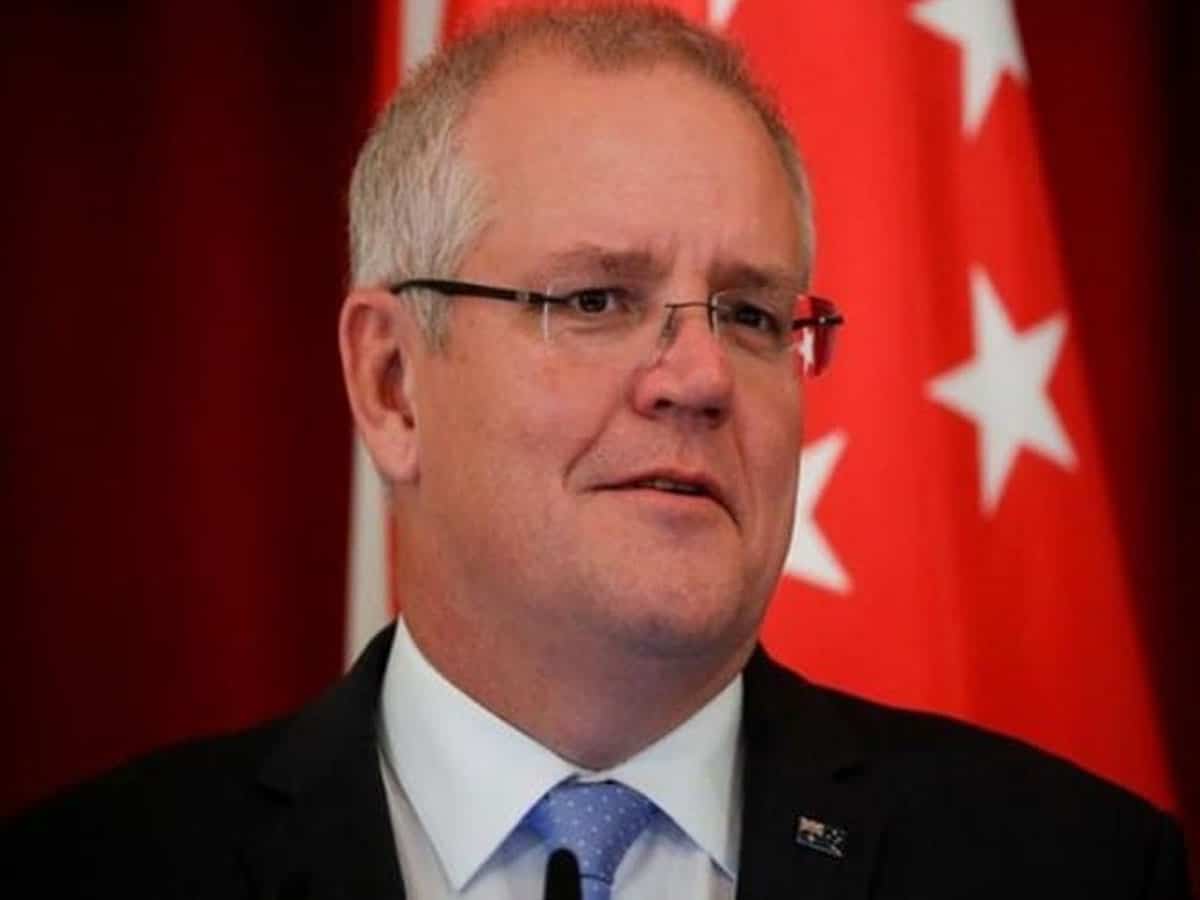 Scott Morrison greets PM Modi on Holi