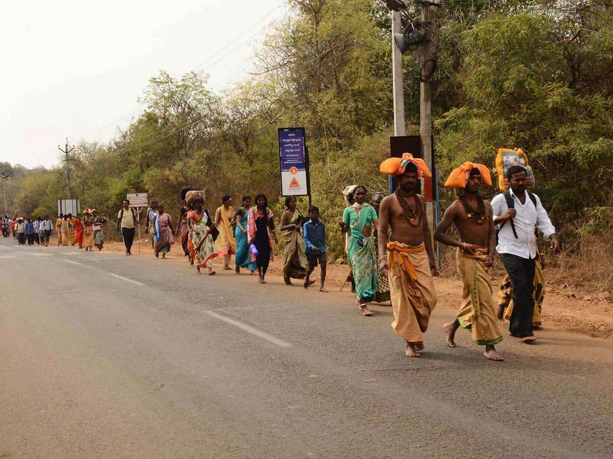 Srisailam Pilgrims
