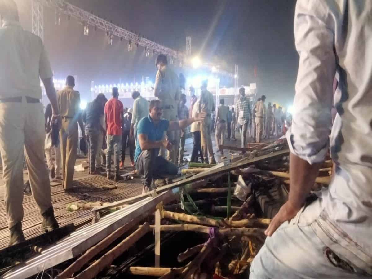 Telangana: 100 injured as gallery stand collapses at Kabaddi event