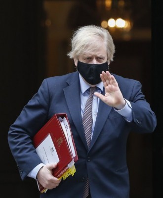 UK PM defends post-Brexit move on N.Ireland protocol