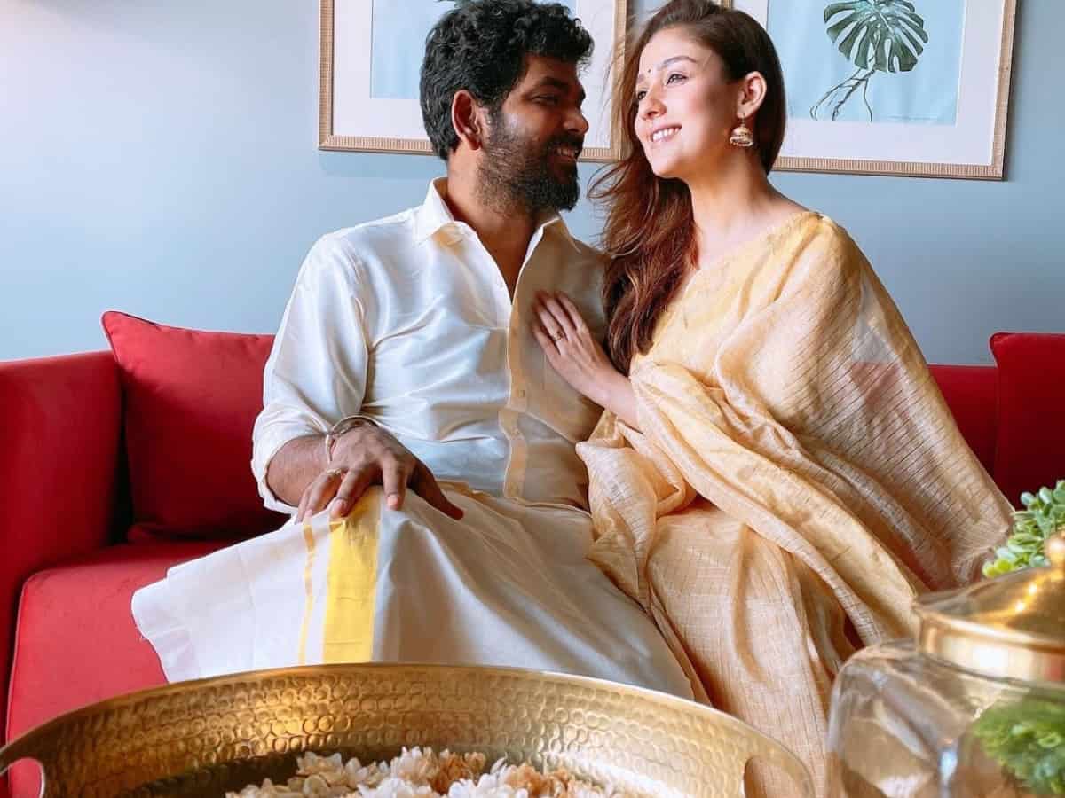 Nayanthara and Vignesh Shivan celebrate first Christmas with their twins