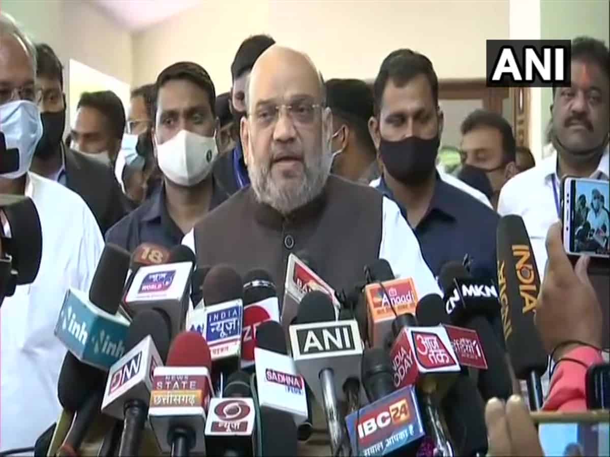 Determined to take ongoing fight against Naxals to logical conclusion: Amit Shah