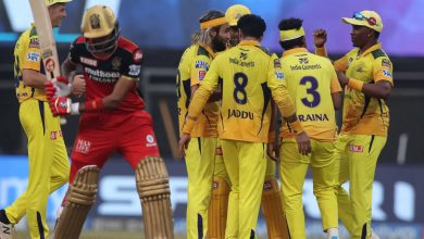 IPL 2021: Jadeja leads with bat and ball as CSK beat RCB by 69 runs