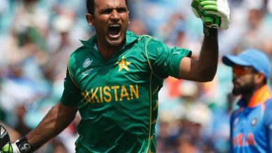 Fakhar Zaman celebrates his first-ever century | ICC- Twitter