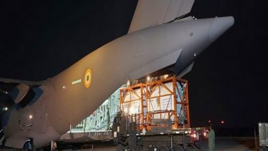 IAF airlifts 6 cryogenic oxygen containers from Dubai