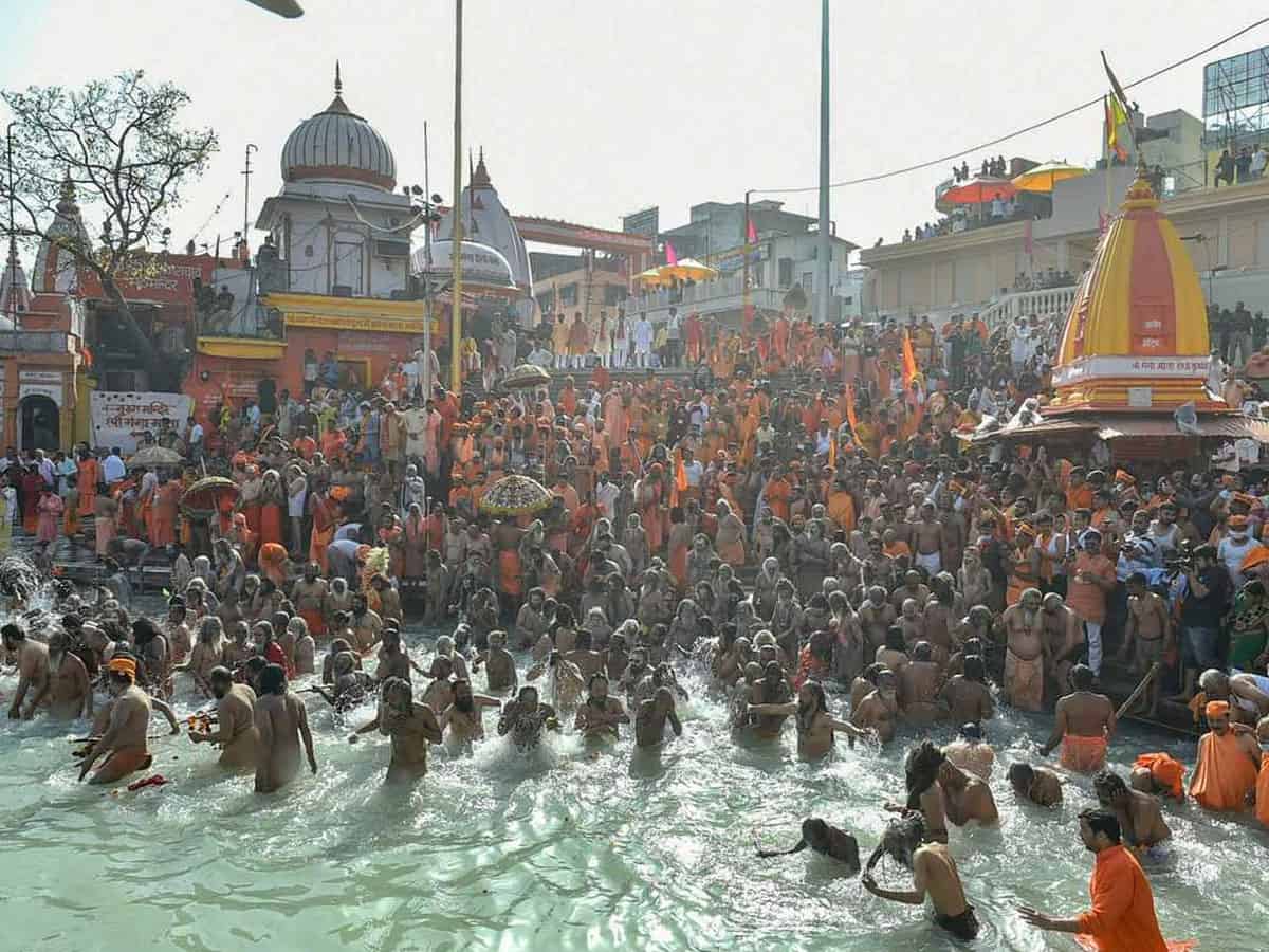 Haridwar all set for second royal bath of Maha Kumbh on Monday