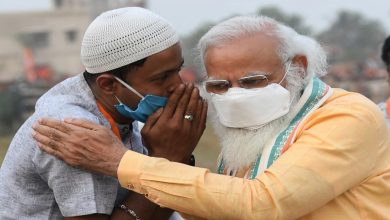 What did ‘Topi Waala’ whisper in Modi’s ears? Owaisi has an interesting take