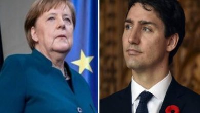 Trudeau, Merkel discuss situation on Russian border, relations with China