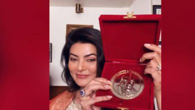 Sushmita Sen celebrates winning 2021 Champions of Change Award
