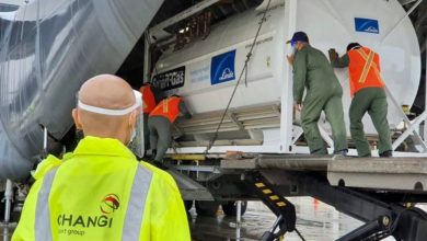 COVID-19: Indian Air Force transports four cryogenic oxygen containers from Singapore