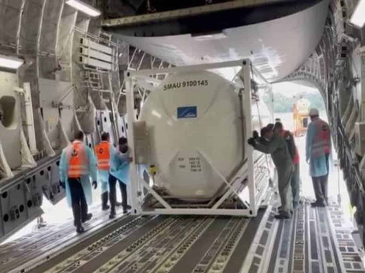 Singapore sends oxygen cylinders to support India's fight against COVID-19