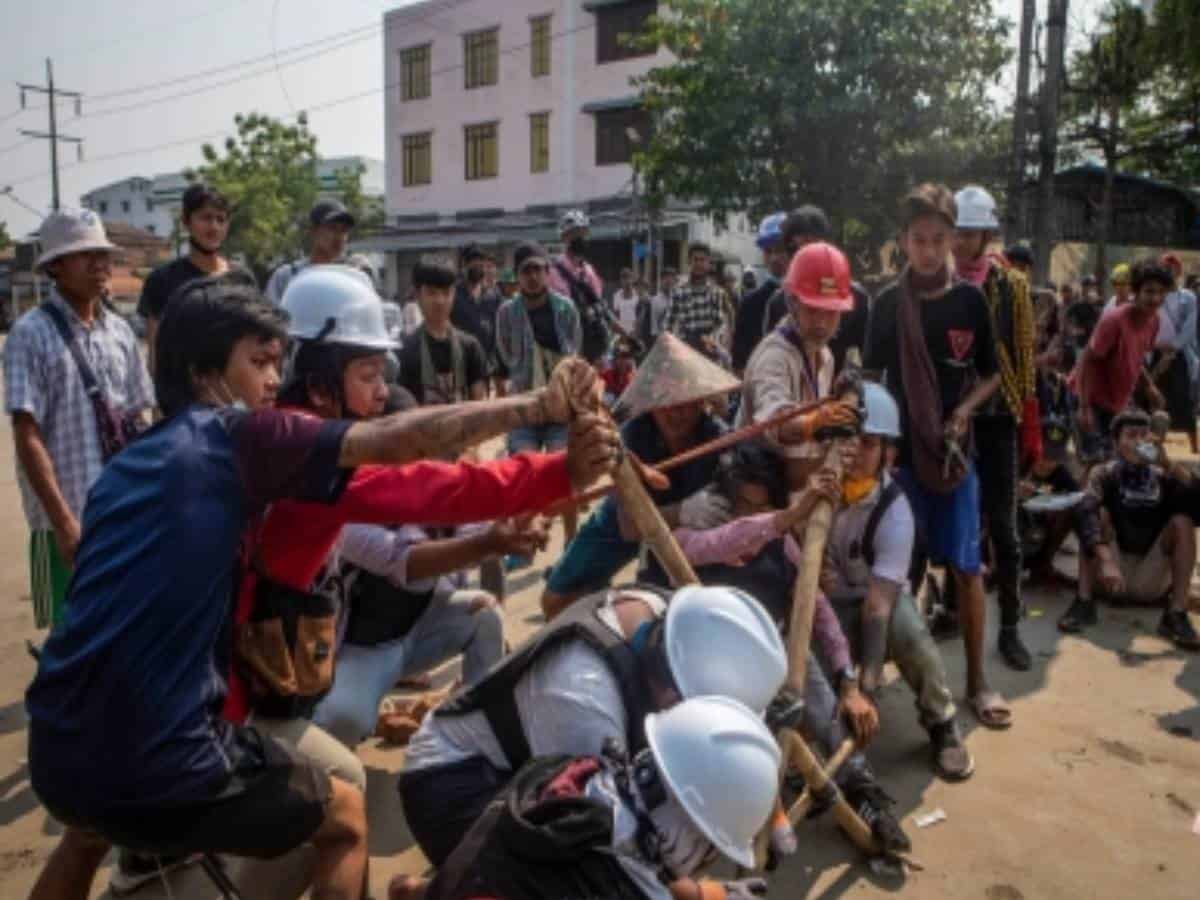 Myanmar's military shuts down broadband Internet service
