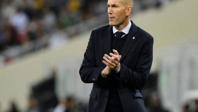 Real Madrid coach Zidane not giving up on La Liga title