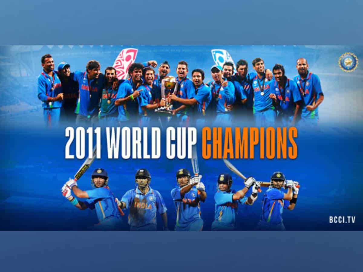 A decade later, still fresh in our minds: BCCI recalls India's 2011 WC triumph