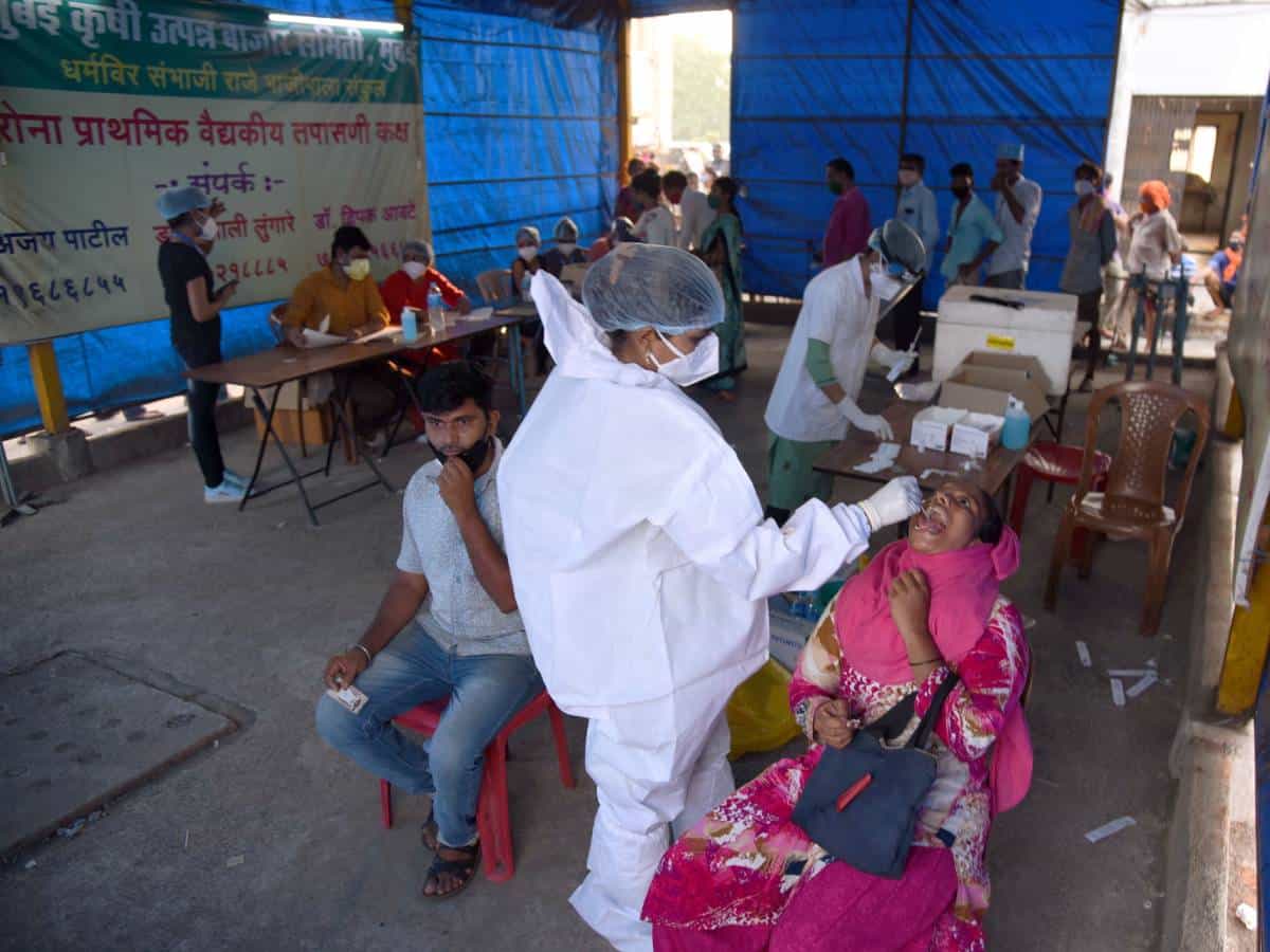 COVID-19: India logs record 3.52 lakh new cases, 2,812 fatalities