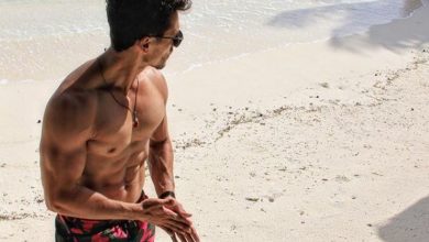Tiger Shroff flaunts flashboard abs in stunning beach photo