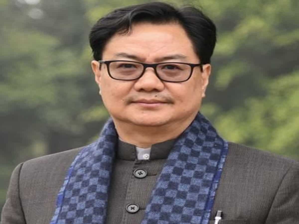 45 new court halls to be built in Telangana: Kiren Rijiju