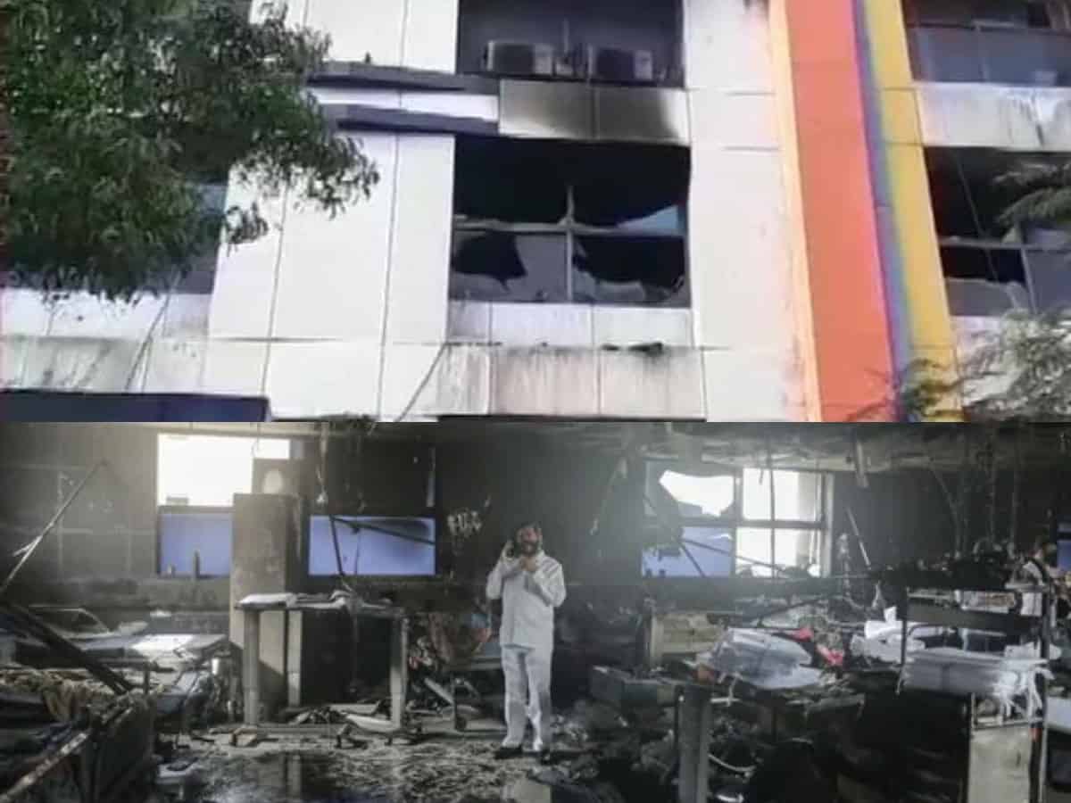 Fire breaks out at hospital's ICU in Maharashtra's Virar; 13 die