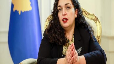 Vjosa Osmani is a Kosovar Albanian jurist and politician serving as the 5th president of Kosovo since 4 April 2021.