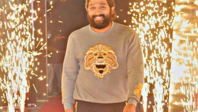 Allu Arjun celebrates his 38th birthday in Hyderabad with Pushpa team [PICTURES]