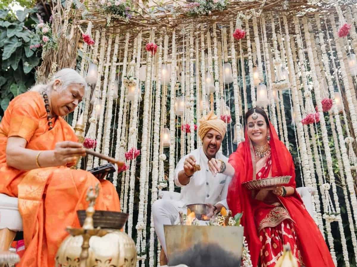 Inside Dia Mirza's 'earthy' and 'zero wastage' wedding [VIDEO]