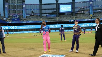 IPL 2021: RR win toss, opt to field against KKR