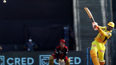 IPL 2021: Jadeja equals Gayle's record, whacks Harshal for 37 runs in an over