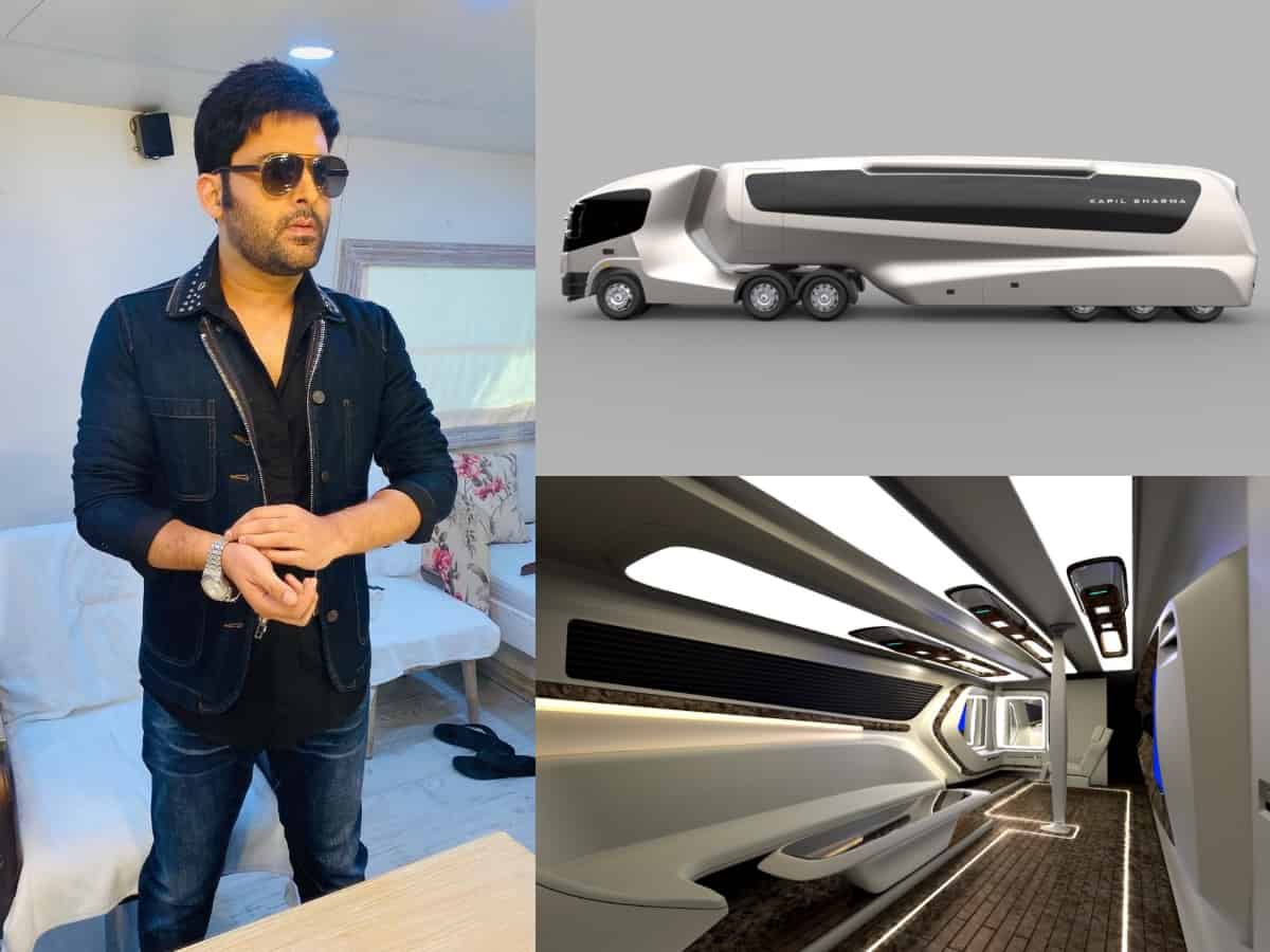 '5star hotel room on wheels' Inside Kapil Sharma's swanky vanity van