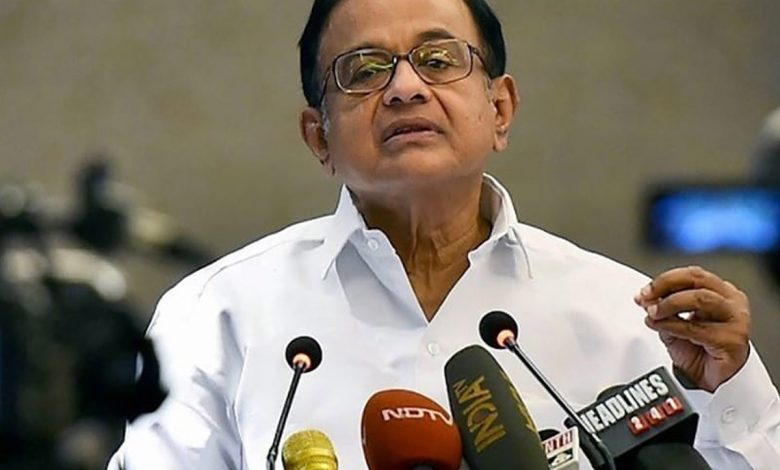 Freedom suppressed all over India but most severely in J-K: Chidambaram